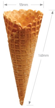 ice cream cones wafer cones